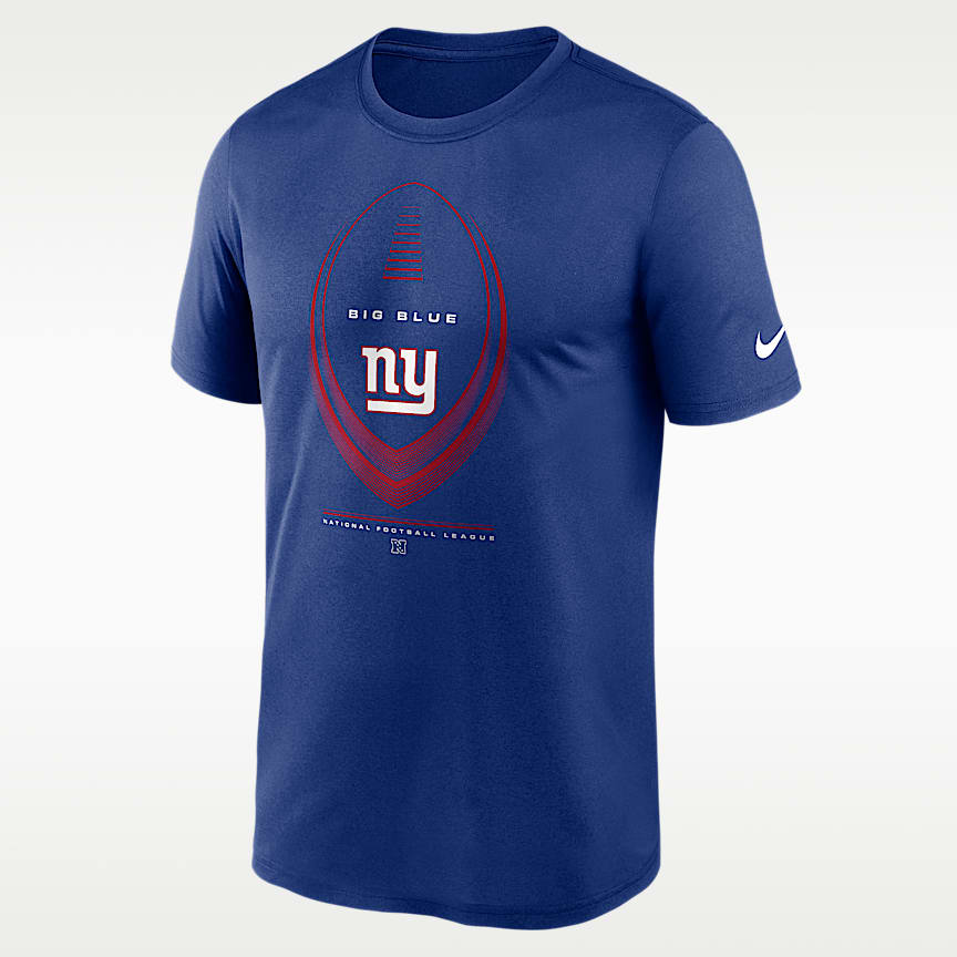 New York Giants Logo Coach Men's Nike NFL Long-Sleeve Top. Nike.com